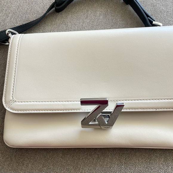 NWT ZV Initiale La Clutch Clutch in Off-White - Picture 4 of 15